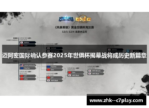 迈阿密国际确认参赛2025年世俱杯揭幕战将成历史新篇章